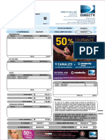 Recibo DIRECTV PDF