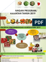 KEGIATAN PENINGKATAN PRODUKSI HORTIKULTURA