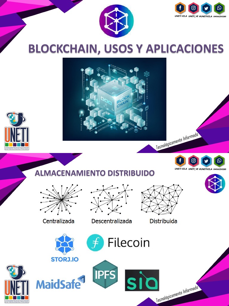 Aplicaciones y Formación en Blockchain | PDF | Tecnologías de la ...