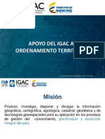Apoyo Del IGAC A Los Procesos de OT Pasto