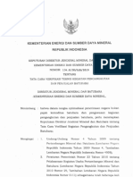 Kepdirjen-2019-134 Verifikasi Teknis Penjualan Batubara PDF