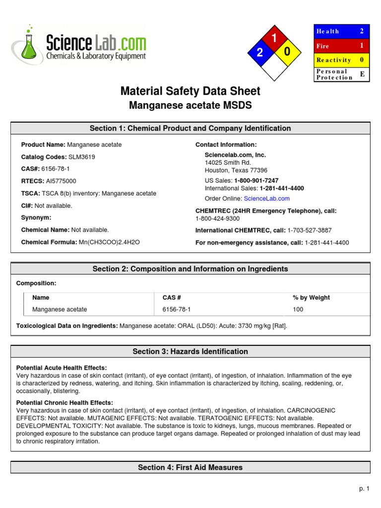 Material Safety Data Sheet Ethyl Alkohol PDF Toxicity Biodegradation