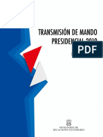 Transmision de Mando 2019