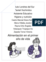 Alimentacion en El Primer Año de Vida