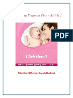 The Getting Pregnant Plan – Article 1