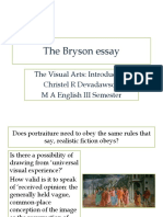 The Bryson Essay