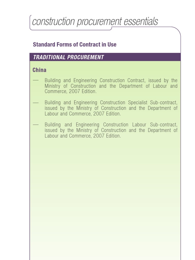 Construction Procurement in UAE | PDF | Public–Private Partnership ...