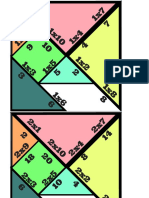 TANGRAM Tablas de Multiplicar PDF