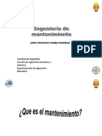 Ingenieria de Mantenimiento I Parcial PDF