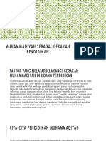 Muhammadiyah Sebagai Gerakan Pendidikan