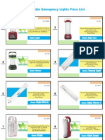 Illumatt Rechargeable Emergency Lights