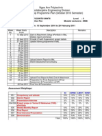 IAP Grading Schedule