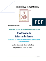 Protocolo de Mantenimiento