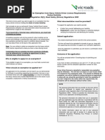 PSV Road Service Licence Application | PDF | License
