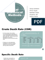 Vital Statistical Methods