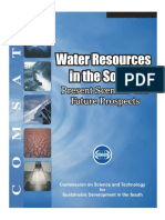 Water Resources in The South - Present Scenario and Future Prospects (Nov. 2003) PDF