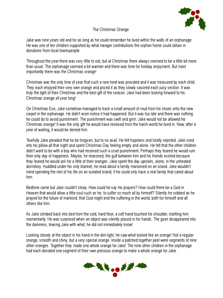 the christmas orange | pdf | mystery, thriller & crime fiction