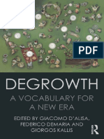 Degrowth A Vocabulary For A New Era 201 PDF