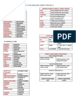 Unit 4 Vocabulary Sheet Mosaic 3