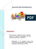 Entrepreneurship Development