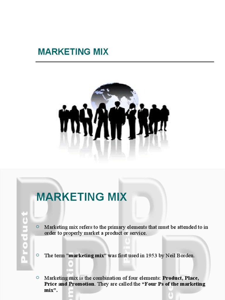 Understanding the Marketing Mix Essentials | PDF | Pricing | Marketing