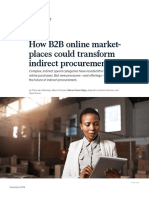 How B2B Online Marketplaces Could Transform Indirect Procurement November 2019