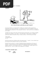 Visual Basic Code-Part 1 Variables