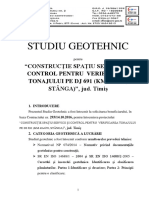 Studiu Geotehnic