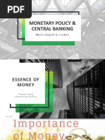 Monetary Policy & Central Banking