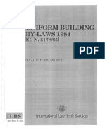 UBBL Uniform Building by Laws 2012 PDF