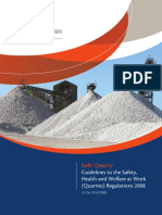 Safe Quarry Regs 2008 PDF