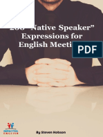 Free Guide 200 Expressions For English Meetings Updated