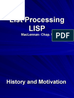 List Processing LISP