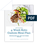 Custom Keto Diet PDF