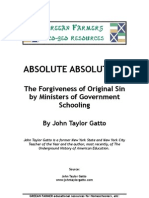 Absolute Absolution by John Taylor Gatto
