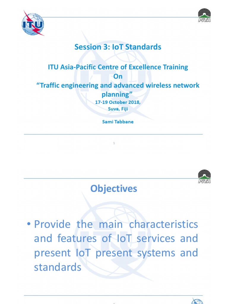 IoT Standards Overview and Definitions | PDF