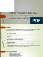 Departmental Presentation, MIT ADT University