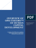 Understanding OPD in Human Capital Development