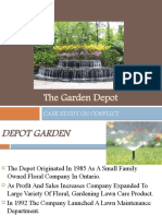The Garden Depot: Case Study On Conflict