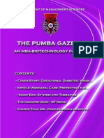 The PUMBA Gazette - November 2010 Edition