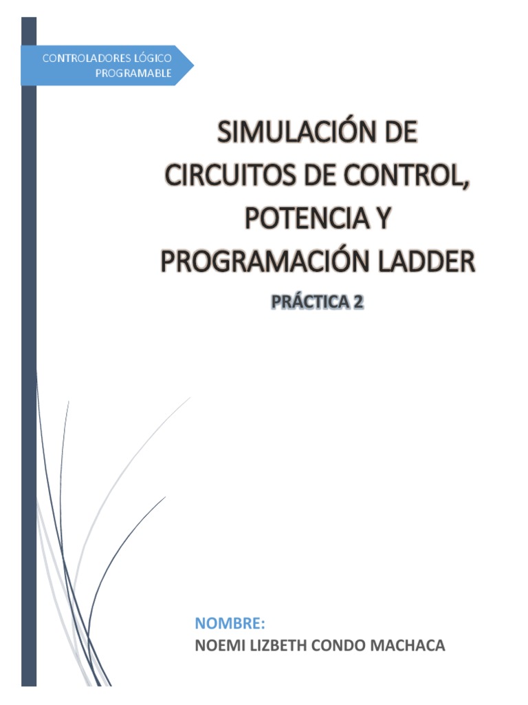 Controladores Lógico Programable Simulación De Circuitos De Control