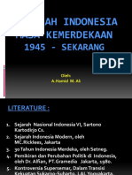 Sejarah Indonesia Zaman Kemerdekaan 1945 Sekarang