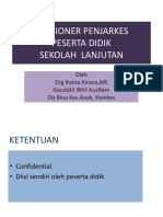 Jabar - KUESIONER PENJARKES