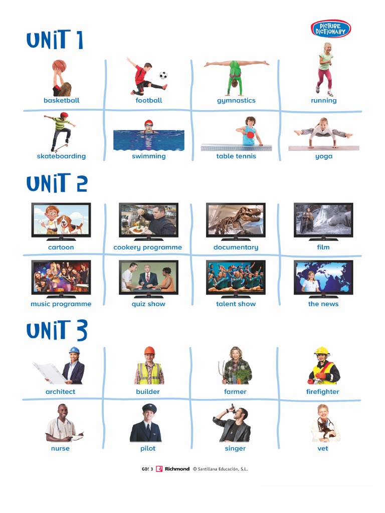 GO! 4 Picture Dictionary | PDF