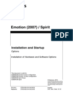 Options, Installation of Hardware and Software Options CSTD CT02-025.805.01 CT02-025.814.05 PDF