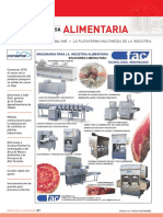 maquinarias y equipos en la industria alimentaria