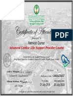 Acls Certificate Correct Name