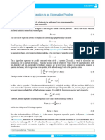 1 The Schrödinger Equation Is An Eigenvalue Problem