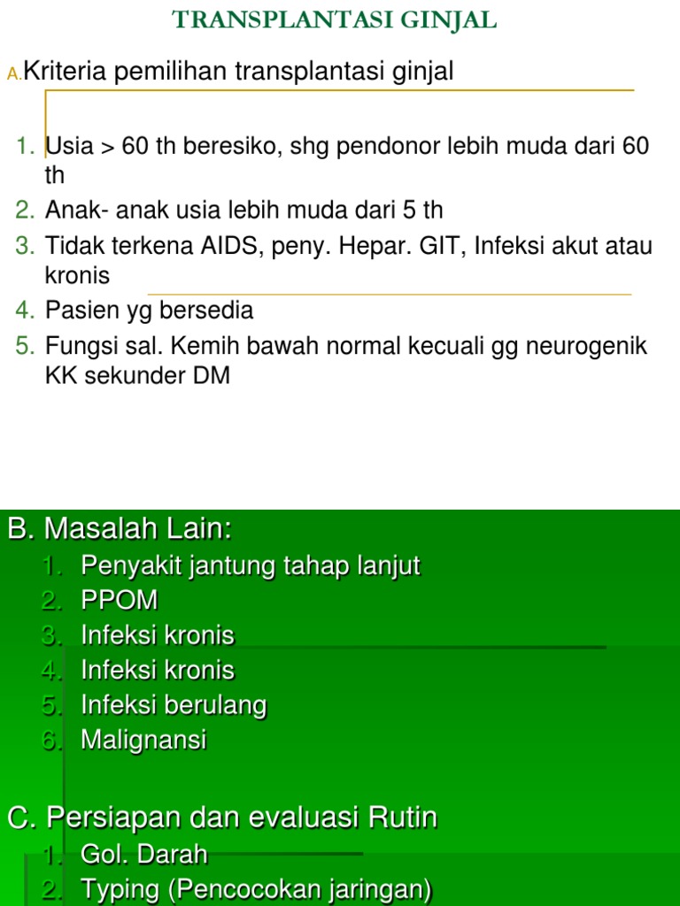 Transplantasi Ginjal Pdf