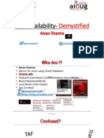 High Availability - Demystified